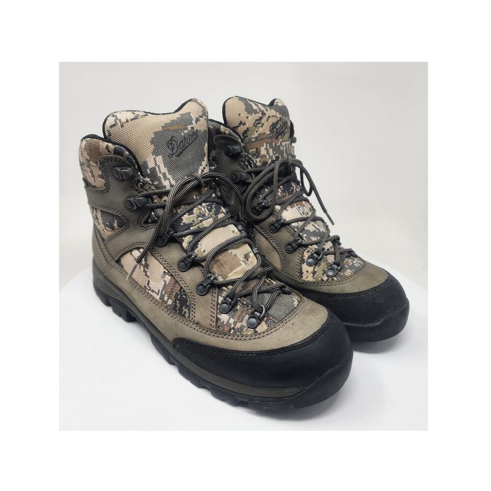 Danner Gila 6" Optifade Hiking Boots Men 11.5 Green Camo Fabric & NubuckDA-46112